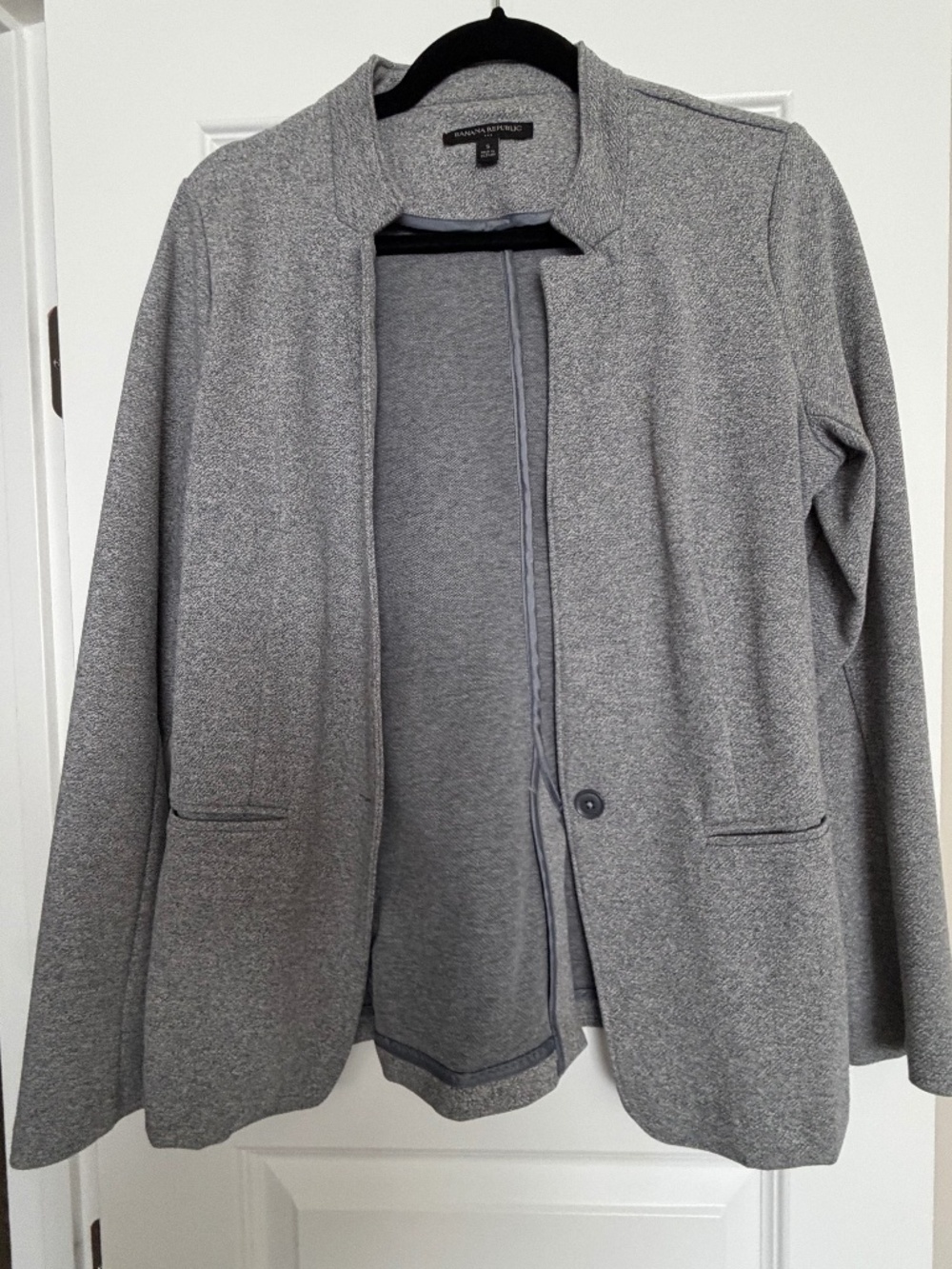 Banana Republic gray blazer